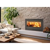 thumbnail of TJ - Inzet Houtkachel met Ventilator Model FLAMA 100 van 9,5 kW