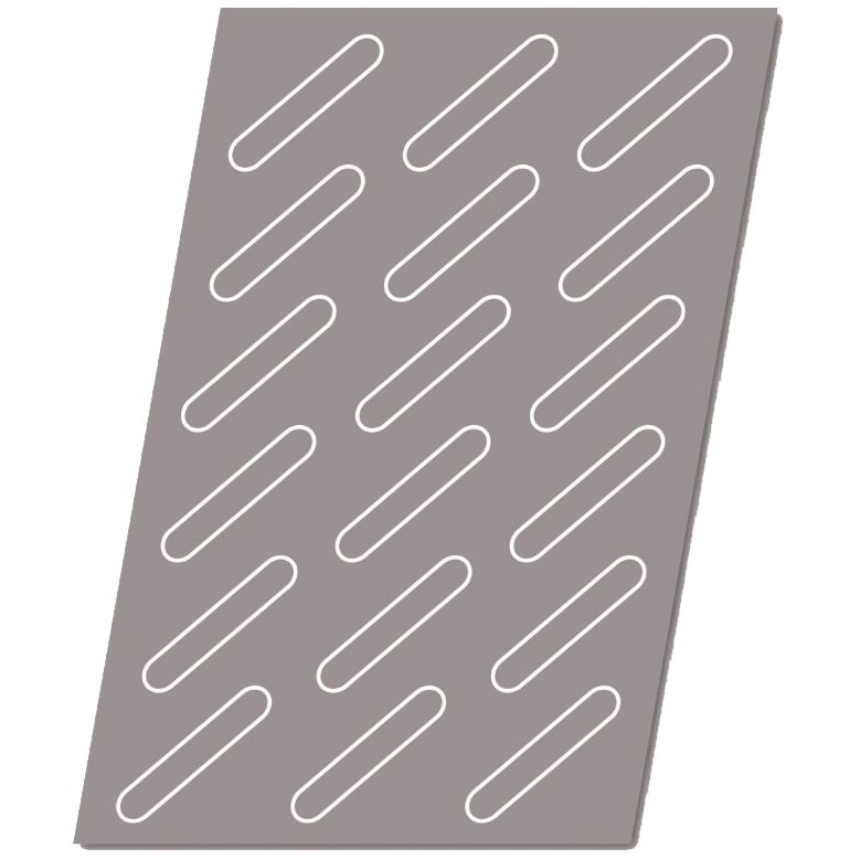 Silform Moule silicone 18 éclairs GN1/2 Silform® Matfer - 337002