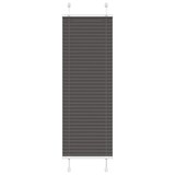 thumbnail of vidaXL Plissee Schwarz 45x150 cm Stoffbreite 44,4 cm Polyester