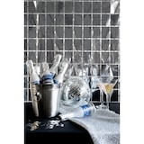 thumbnail of Champagner Flasche Konfetti-Kanone, Silber, 20,5 cm Sekt