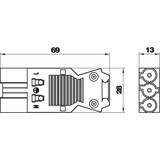 thumbnail of OBO Bettermann Steckerteil ST-S GST18i3p W 6108055