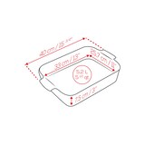 thumbnail of PEUGEOT Keramik Auflaufform APPOLIA 40cm Rechteckig Rot Spülmaschinenfest