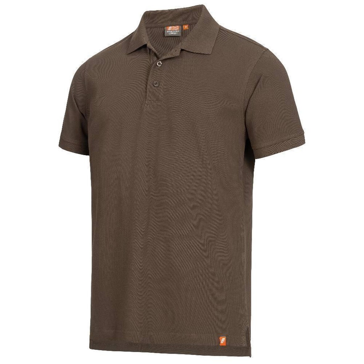 Nitras Motion Tex Light Poloshirt | Gr. 6XL | 100% Baumwolle | braun