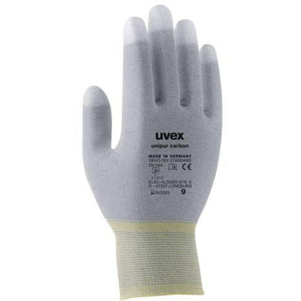 Uvex unipur carbon 6055610  Arbeitshandschuh Größe (Handschuhe): 10 EN 388, EN 16350:2014  1 Paar