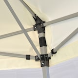 thumbnail of vidaXL Partytent pop-up zeshoekig met 6 zijwanden 3,6x3,1 m crèmewit