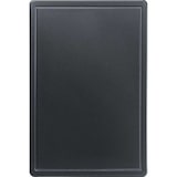 thumbnail of Schneidebrett, Haccp, Schwarz, 600 X 400 X 18 Mm (Bxtxh)