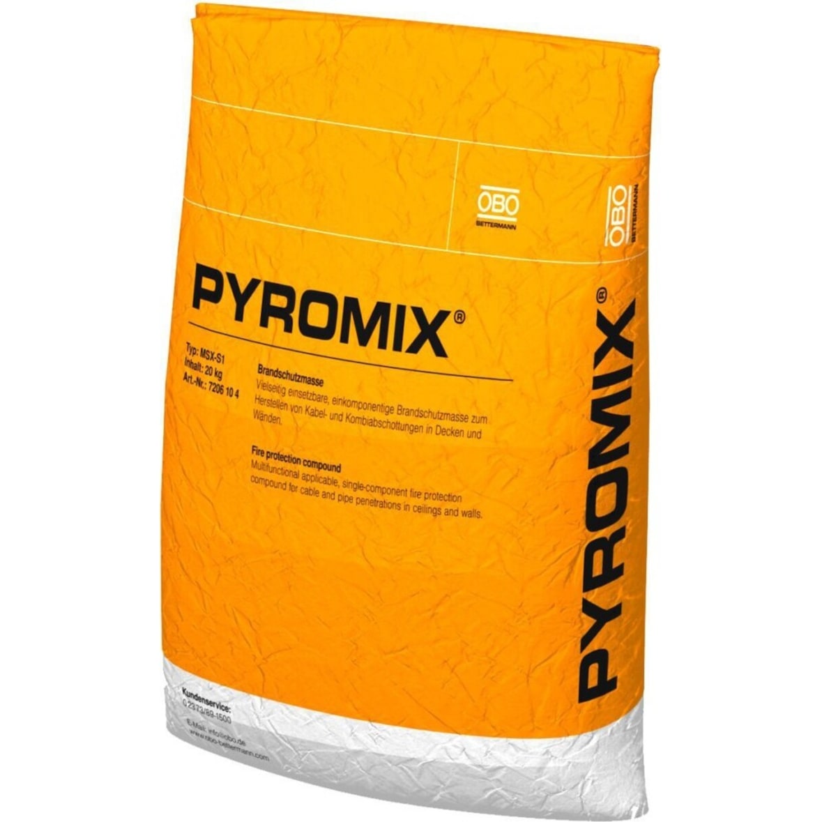 OBO Bettermann Brandschutzmörtel MSX-S1 7206104