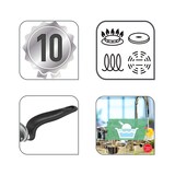 thumbnail of Tefal Primary Bratpfanne 28 cm aus Edelstahl, Titanium Antihaftversiegelung, Thermo-Signal-Technologie, für alle gängigen Herdarten inkl. Induktion