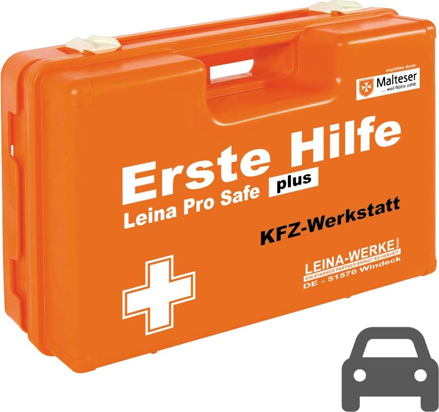 Erste-Hilfe-Koffer nach DIN 13169, KFZ-Werkstatt