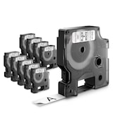 thumbnail of DYMO Original D1 Schriftband für Labelmanager, Vorteilspack 10 Stück 9mm breite 7m Länge schwarz auf weiß 2093096