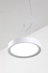 thumbnail of PLATE – LED-Deckenleuchte 40 W IP54 CRI90, CCT-Schalter 2700–3000–4000 K, Struktur aus weißem Aluminium – Rossini Illuminazione