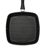 thumbnail of GSW Grillpfanne Grillmeister 28 x 28 x 4,4cm, induktionsgeeignet, backofengeeignet bis 150°C