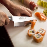 thumbnail of Arcos Cuchillo Yanagiba Cuchillo Asiático, Hoja de Acero Inoxidable NITRUM 240 mm, Mango de Polioximetileno (POM), Color Negro