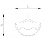 thumbnail of Escorredor de panelas regulável 230x220 mm