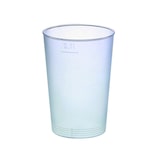 thumbnail of ECOLOMIQUE - 40 Pcs - Gobelet plastique PP réutilisable "Optimal" - 120 ml, Ø54 mm, H73 mm - ECO294OPT1193