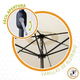 thumbnail of Sombrilla para terraza y jardín Ø270 cm c/protección UV50 Aktive