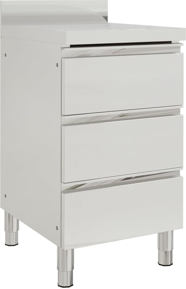 Helloshop26 - Conjunto de 2 armários de cozinha comerciais de 96 cm em ...