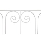 thumbnail of Cabecero de forja Fuente, color Blanco Cabezal para cama de 90 cm, Cama 95 cm x 125 cm