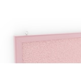thumbnail of Pinnwand, Korktafel in Pink, 100×40 cm, Holzrahmen – Pink lackiert