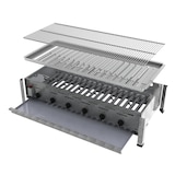 thumbnail of ChattenGlut Professional Gastrobräter 6-flammig Tischgerät 27,0kW und Rost