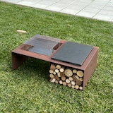 thumbnail of Braseiro/ Fire Pit Module c/ Grelhas Aço Corten