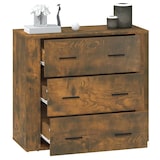 thumbnail of Helloshop26 - Buffet Sideboard Kommode Kleiderschrank Aufbewahrungsmöbel Organizer für Küche Wohnzimmer Lounge 80 x 33 x 70 cm 02_0031110
