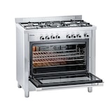 thumbnail of Bartscher BGH 600-521, Gasherd 5 Brenner mit Elekrobackofen, 230V/ 11,5 kW, BTH 900 x 600 x 900 mm