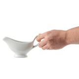 thumbnail of OLYMPIA Witte sauskommen 21,5 cl x 6 Porselein60 x180x100mm