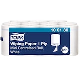 thumbnail of TORK | Papel de Secado Mini en Rollo Blanco M1 (cod.100130) - Saco 11 ud