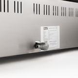 thumbnail of Romux® Plaque à snacker Gaz Lisse en Acier Inoxydable 100 cm | Plancha Professionnelle Modèle de Table pour Chauffe Rapide avec Thermocouple