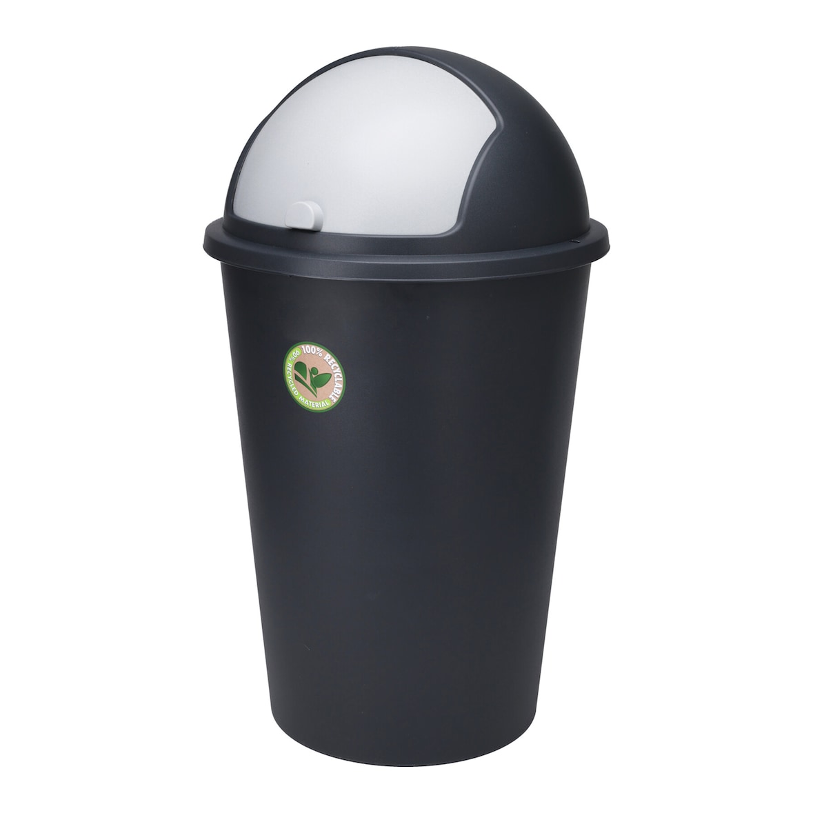 Kunststoff Abfalleimer Schwingdeckeleimer Mülleimer 25 Liter recycelt