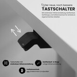 thumbnail of bümö elektrisch höhenverstellbarer Schreibtisch Eiche 200x100 cm - Schreibtisch höhenverstellbar elektrisch, elektrischer Schreibtisch & Gaming