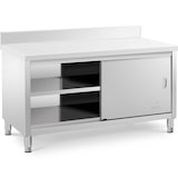thumbnail of Royal Catering Mueble neutro en acero inoxidable - ECO - 150 x 70 cm - 600 kg - antisalpique -
