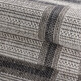 thumbnail of Teppich Balkon Bordüre Pflegeleicht Waschbar Strapazierfähig Terrasse Küche Creme 200x290 cm OEKO-TEX Gekettelt – ORLA von Kadima Design