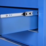 thumbnail of HomCom Carrinho de Ferramentas metálico 5 gavetas e 4 rodas Azul