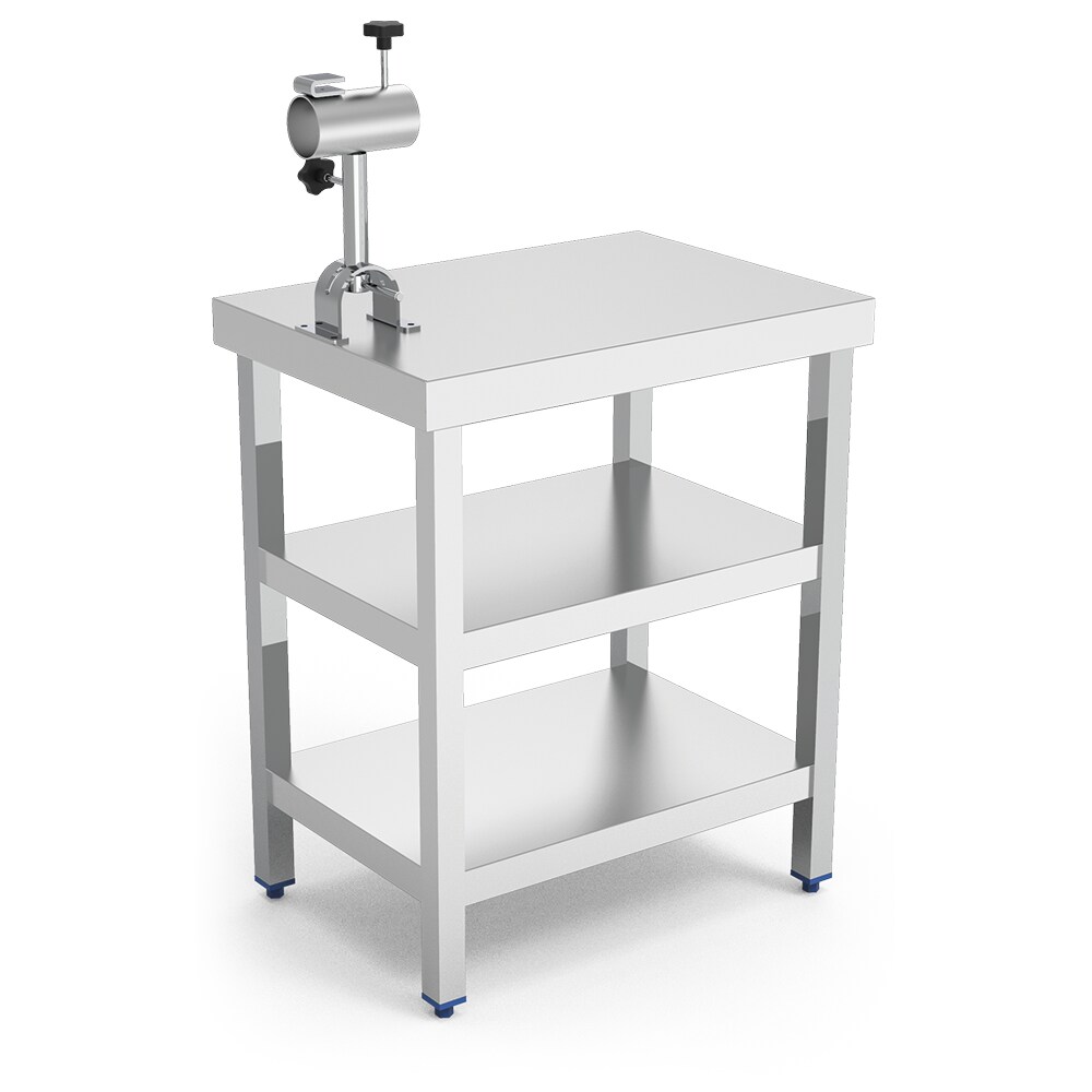 Mesa inoxidable jamonera RT-3D 710x500x1220 mm