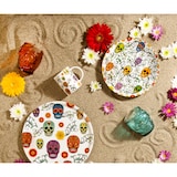 thumbnail of Excelsa Set Von 6 Wasserglas Calavera Glas 40 Cl Bunt