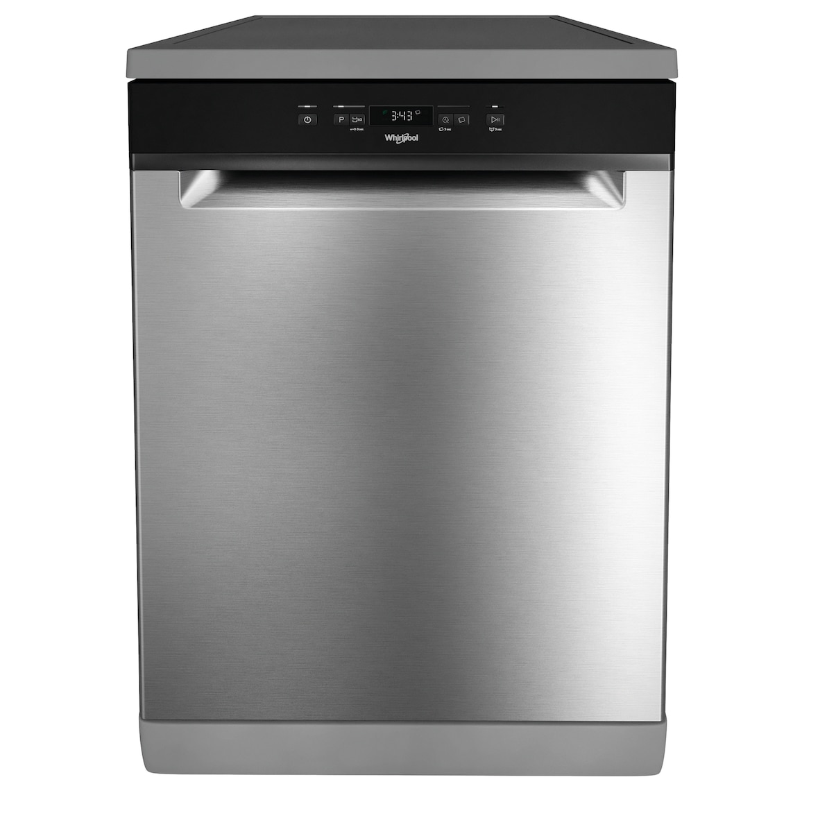 Whirlpool Lave vaisselle W2FHKD624X Posable, 60 cm, 44dB,Classe E, 14 couverts, 6 prog, 6e sens,demie-charge,Départ dif 24h, IR : 7,7