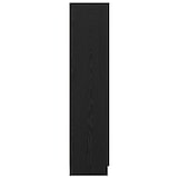 thumbnail of vidaXL Hoge Kast Zwart Eiken 35x39x168 cm Gelaagd Hout