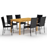 thumbnail of Helloshop26 - Juego de comedor de jardín exterior negro de 7 piezas 02_0014025