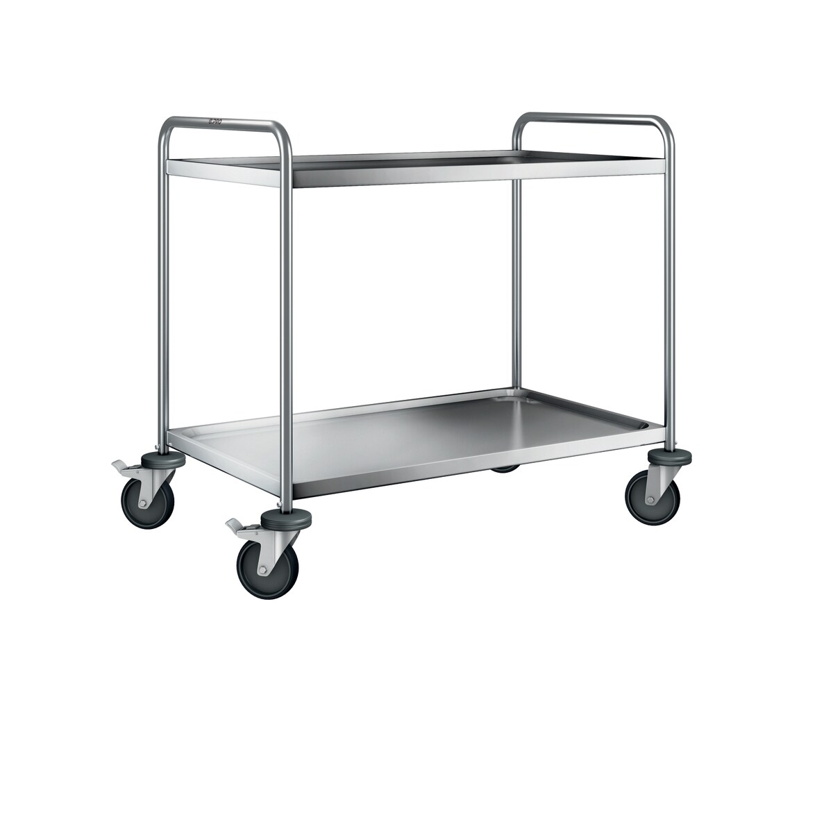 B.PRO SW 10 X 6-2 BASIC, Servierwagen aus rostfreiem Edelstahl mit luftidentischen Rollen