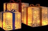 thumbnail of vidaXL Beleuchtete Geschenkboxen 3 Stk. 64 LEDs Warmweiß