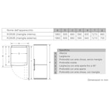 thumbnail of Bosch Elettrodomestici, Serie 2, Frigorifero combinato da libera installazione, 186 x 60 cm, Inox look, KGN36NLEA