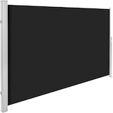 thumbnail of tectake Uitschuifbare aluminium zijmarkies met oprolmechanisme  Zwart