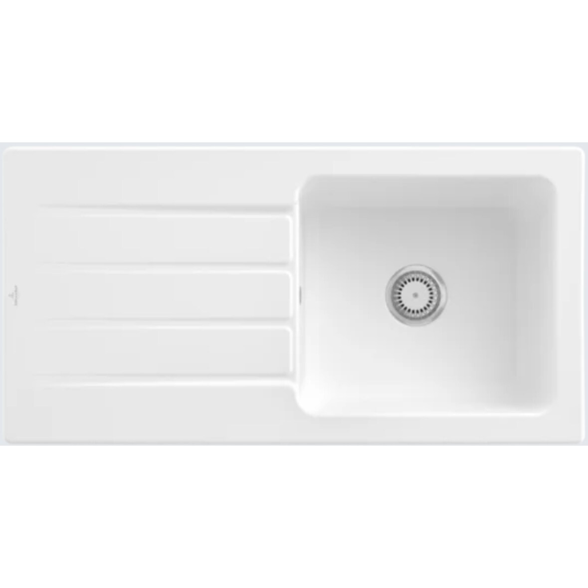 Villeroy&Boch Spülbecken, Küchenspüle Architectura 60 Stone White CeramicPlus 1000x510mm, Unterschrankbreite 60 cm