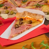 thumbnail of Garcia de Pou 1600 Unités - Attrape Pizza 'Thepack' 230 G/M2 12X15,4X2,7 Cm Blanc Carton Ondulé Nano-Micro