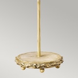 thumbnail of Piantana Contemporanea Trellis Acciaio Stucco Patinato Foglia Argento 1 Luce E27