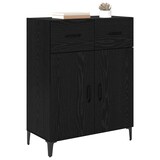 thumbnail of vidaXL Sideboard Schwarz Eichen-Optik 34 x 69.5 x 90 cm Holzwerkstoff