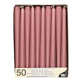 thumbnail of Starpak 50 Leuchterkerzen Ø 2,2 cm · 25 cm altrosa