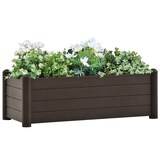 thumbnail of vidaXL Garten-Hochbeet PP Mokka 100x43x35 cm